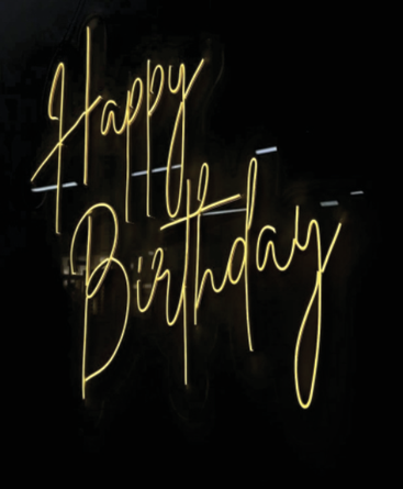 Neon — Happy Birthday